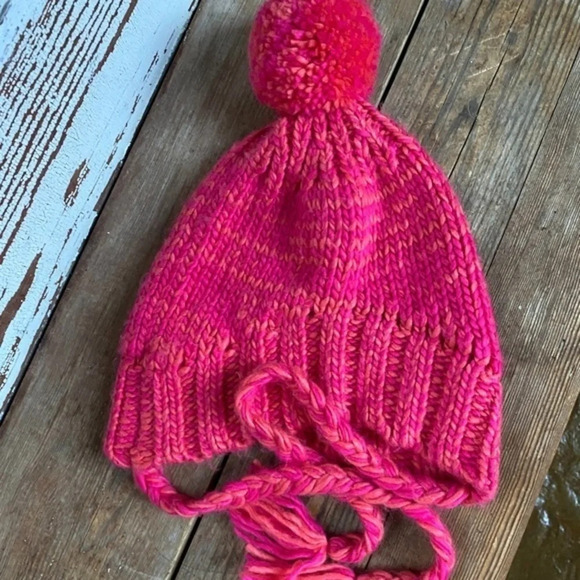 Urban Outfitters Pink Space Dyed Trapper Hat - Picture 3 of 4